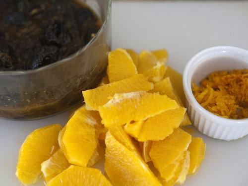 Brandied Prunes with orange Compote