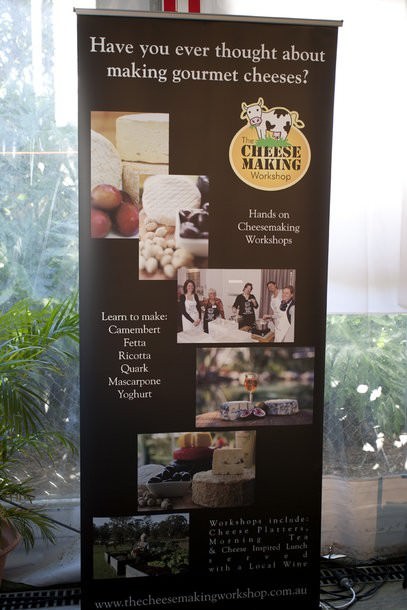 Coffs Harbour wine Appreciation Rotary Club, The cheesemaking Workshop