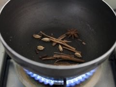 Dry roast chai spice mix