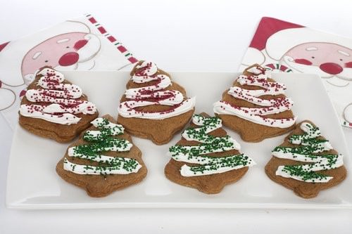 Dutch Spiced Cookies, Speculaa, christmas trees