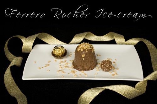Ferrero Rocher Ice-Cream