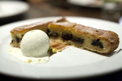 Prune Frangipani Tart