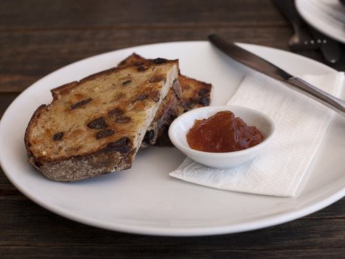 Milkbar Port Macquarie, fruit toast
