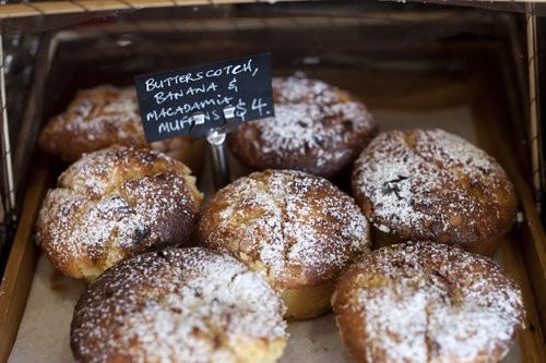 Milkbar Port Macquarie, macadamia muffins