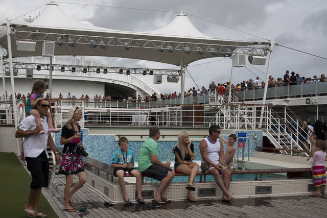 Pacific Dawn, week fantastique, lido deck