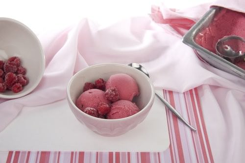 Raspberry Gelato, raspberry sorbet, raspberry sherbet-3