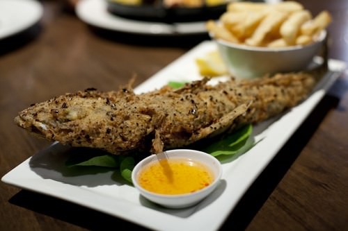 Salt and pepper flathead