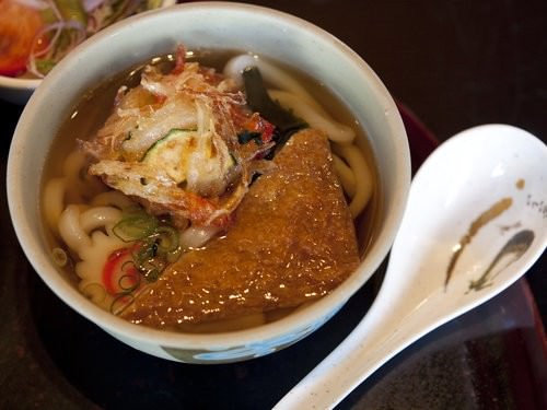 Tempura Vegetable and Tofu Udon Soup