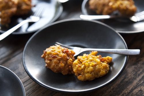 balinese corn fritters, cooking class