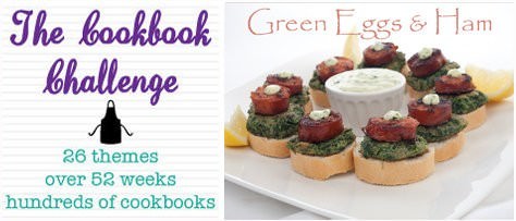 green Eggs and ham, tapas, cookbook Challenge