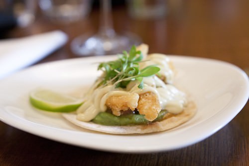Crispy Snapper Soft Taco