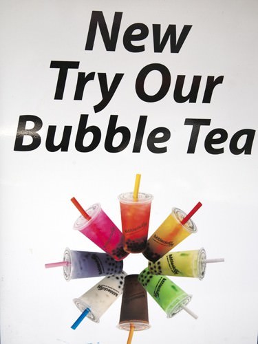Flavours of Bubble Tea