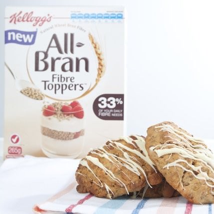 All Bran Fibre Topper Cookies