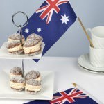 Australia Day Macaroon