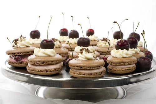 Black Forest Macarons