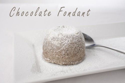 Super Easy Chocolate Fondant Cake - Meat and Travel