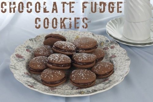 Chocolate Fudge Cookies Recipe, cookie swap-2