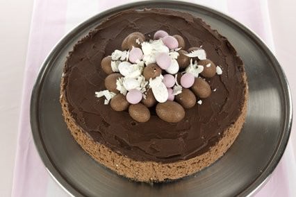 Easter Egg Mousse Torte