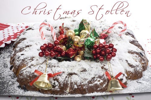 Christmas Stollen Wreath