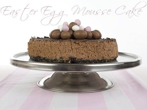 Easter Chocolate Mousse Cake