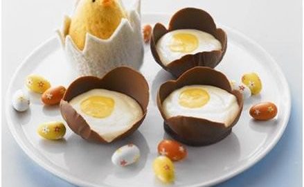 Creamy Chocolate Mousse Eggs For Easter Meat And Travel