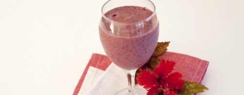 Berry Smoothie, raw vegan smoothie
