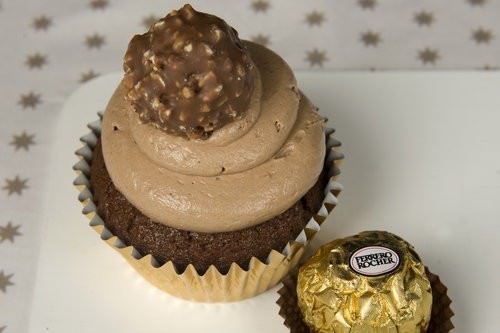 Ferrero Rocher Cupcake