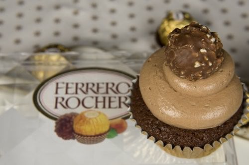 Ferrero Rocher Cupcake