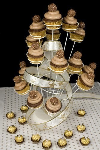 Ferrero Rocher Cupcake Tower