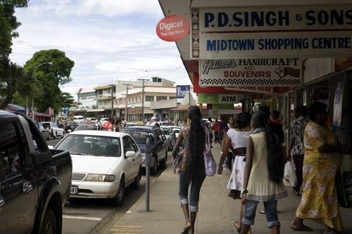 Fiji shopping trip