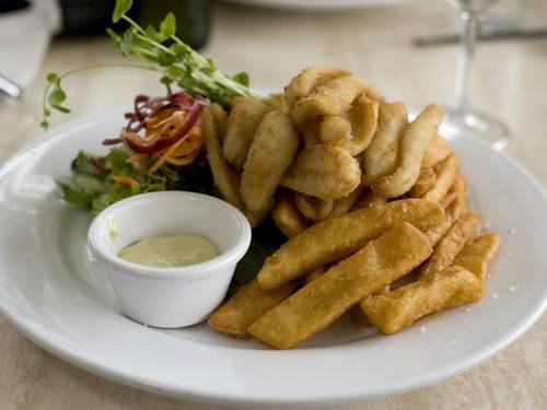 Fish and Chips at The Federal Hotel in Bellingen Fish and Chips at The Federal Hotel in Bellingen