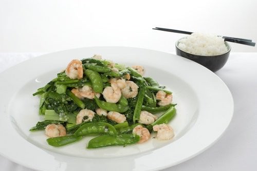 Stir Fried Garlic King Prawn