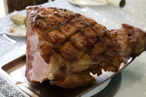 Cranberry Glazed Ham