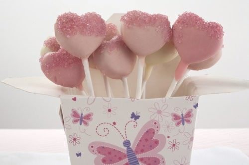 Heart Cake Pops