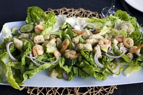 Lemon Myrtle Seafood Salad