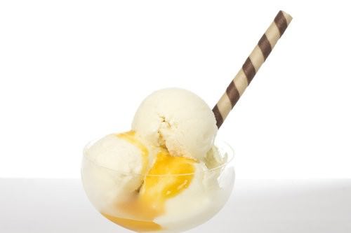 Mango Cheesecake Ice Cream