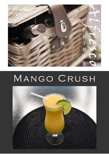 Mango frozen cocktails