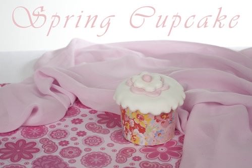 Orange and Mango Spring Cupcakes