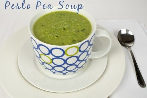 Pesto Pea Soup