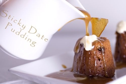 Sticky Date Pudding & Caramel Sauce