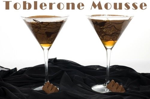 Toblerone Mousse Cocktail