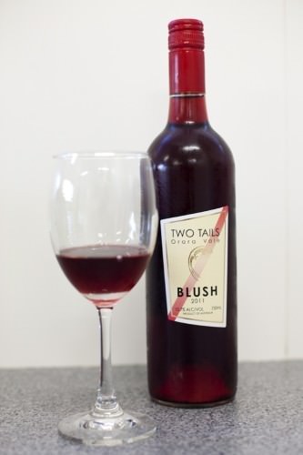Two Tails Blush, Nana Glen Vineyard Two Tails Blush