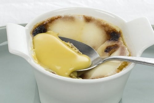 White Chocolate Chai Creme Brulee