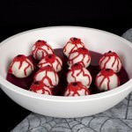 Bobbing for cake pop eyeballs