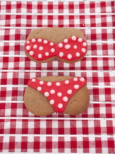Dotted Bikini Sugar Cookie