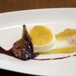 Fig and Pannacotta Dessert
