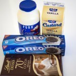 Chocolate Custard Ingredients