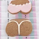 Pink Bikini G'string Sugar Cookie