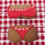 Red Bikini Sugar Cookie