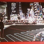 Art Print in Urban Cafe